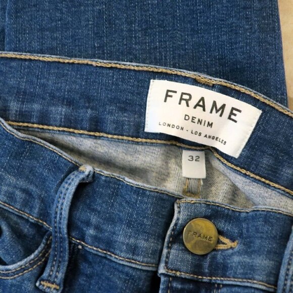 Frame Le Skinny de Jeanne Culver Jegging Jeans 32 - Picture 7 of 10